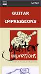 Mobile Screenshot of guitarimpressions.com